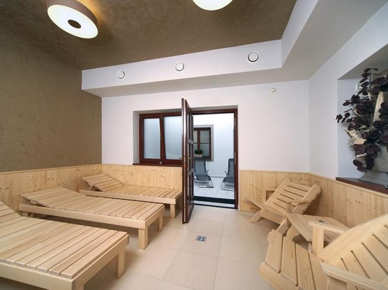 Wellness hotel Corona odpočívárna - sauna