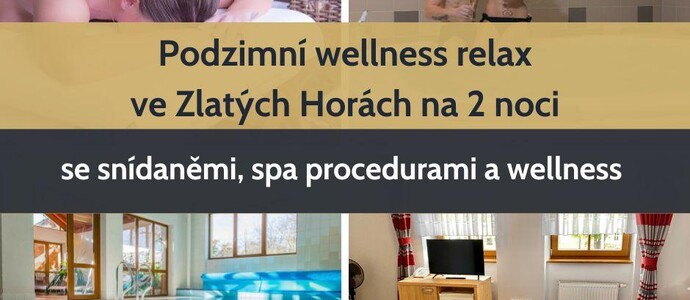 Hotel a Penzion Praděd Thamm-Zlaté Hory-pobyt-Podzimní wellness relax ve Zlatých Horách: na 2 noci kdykoliv